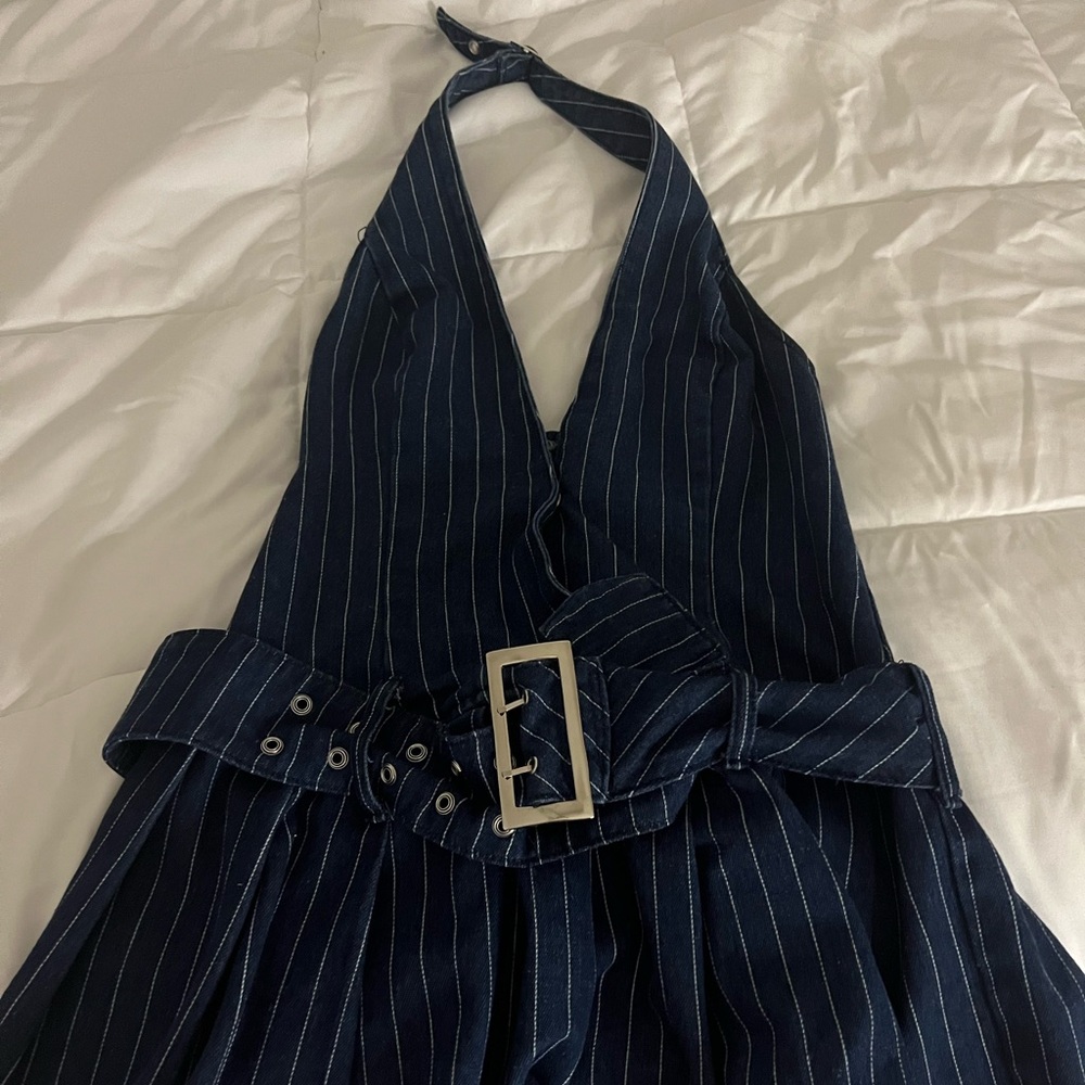 Edikted denim mini dress
